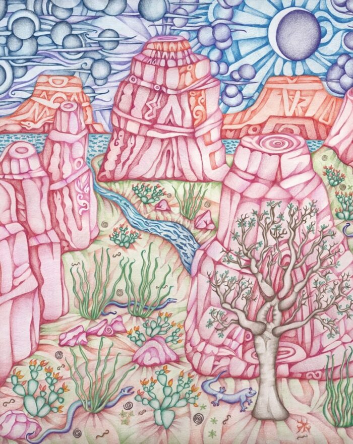 Desert Spring detail